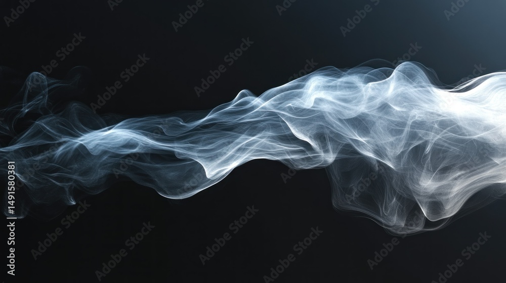 Fototapeta premium Abstract Smoke Flow