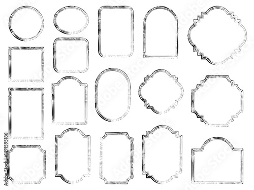 フレーム筆2、19黒