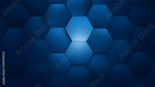 abstract biomedical background with honeycomb and hexagons