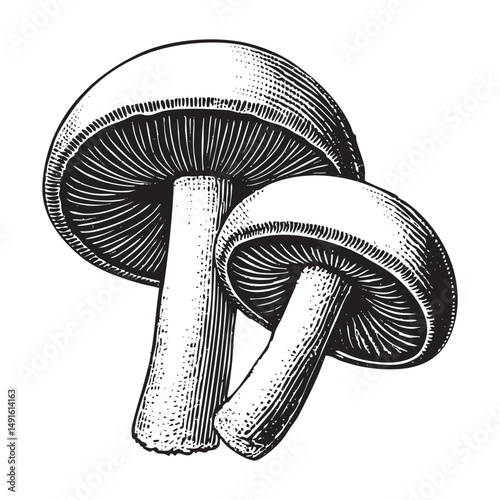 mushroom vector illustration