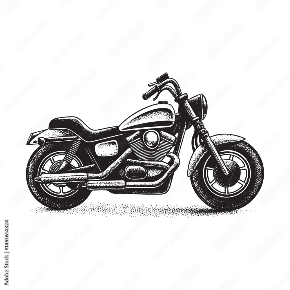 Fototapeta premium motorcycle vector illustration