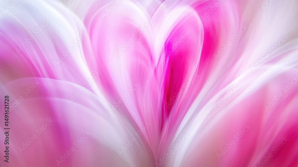 Abstract heart flower Abstract heart flower