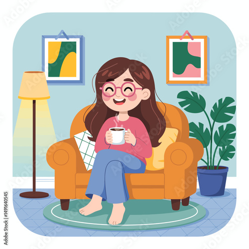 Relaxing at Home