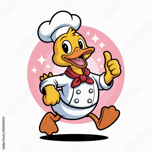 Chef Duck with Heart