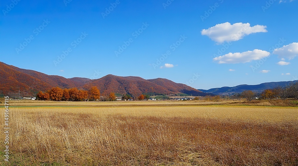 Fototapeta premium autumn landscape in the mountains