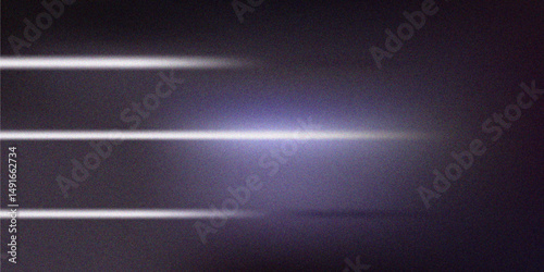 Abstract blue light background with particles and digital waves in dark space