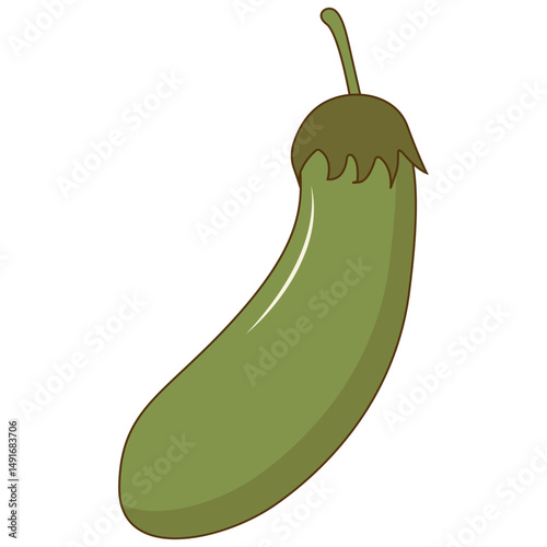 Cartoon Doodle Thanksgiving Day Element. Vector Illustration.