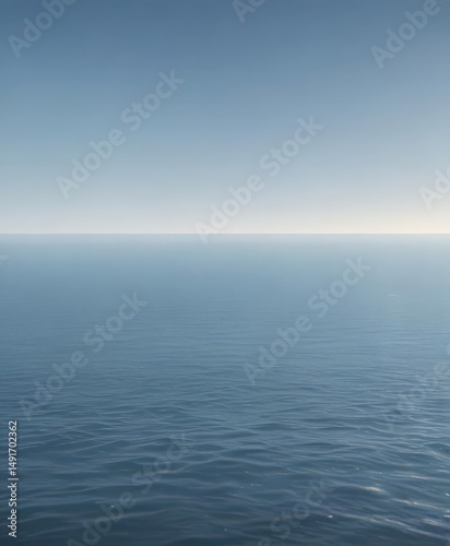 Subtle light blue gradient, calming ocean effect, abstract  ,  peaceful,  photography