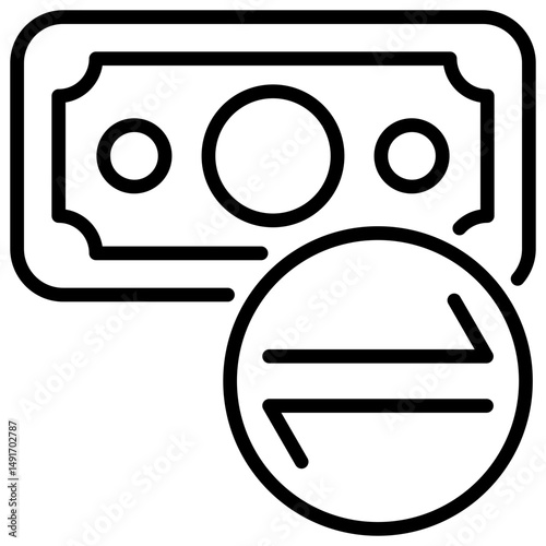 Transaction Outline Icon