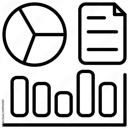Data Outline Icon