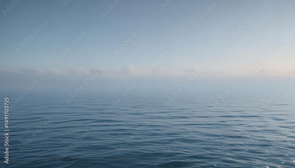 Fototapeta premium Subtle light blue gradient, calming ocean hues, abstract texture , minimal, calm