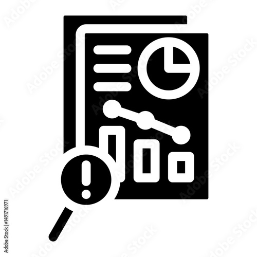 risk analysis icon