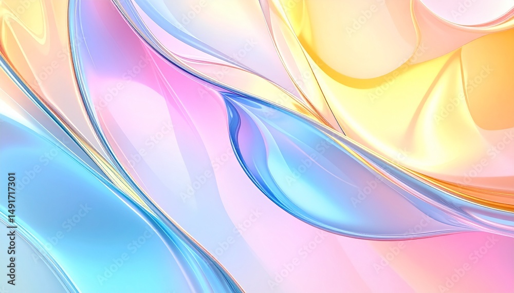 Fototapeta premium abstract colorful wave background