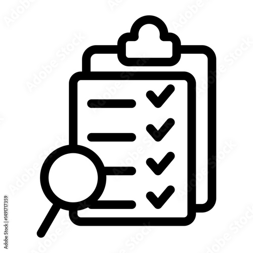 Audit analysis icon