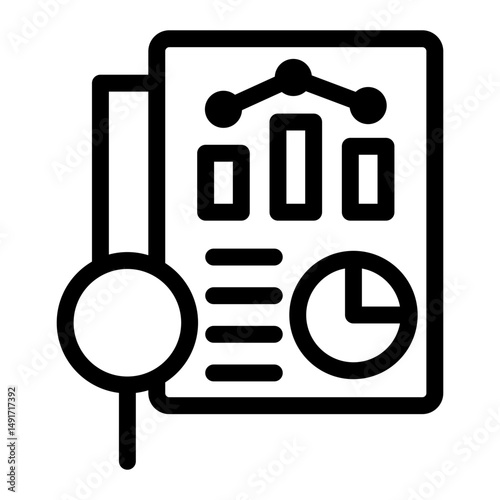 analysis data icon