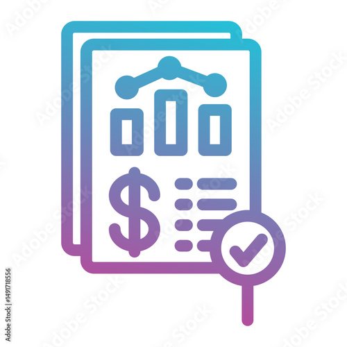 report analysis icon