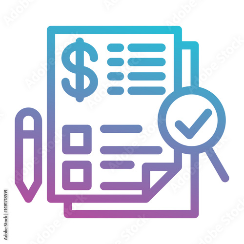 analysis economy icon