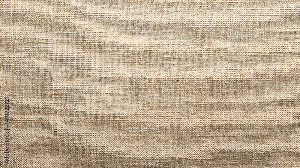 Fototapeta premium Light beige linen fabric texture