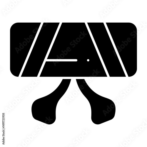 Armband glyph icon
