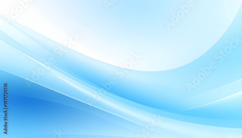 A clean and elegant minimalistic abstract background in soft light blue sets a serene and sophisticated tone, perfect for product presentations or visual branding.