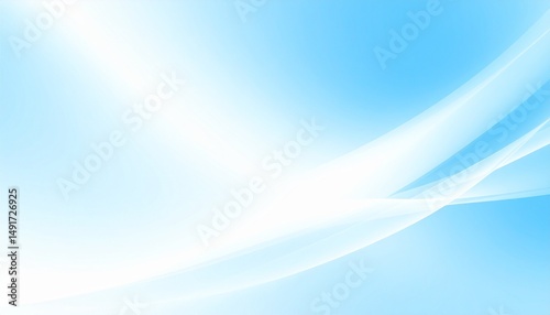 A clean and elegant minimalistic abstract background in soft light blue sets a serene and sophisticated tone, perfect for product presentations or visual branding.