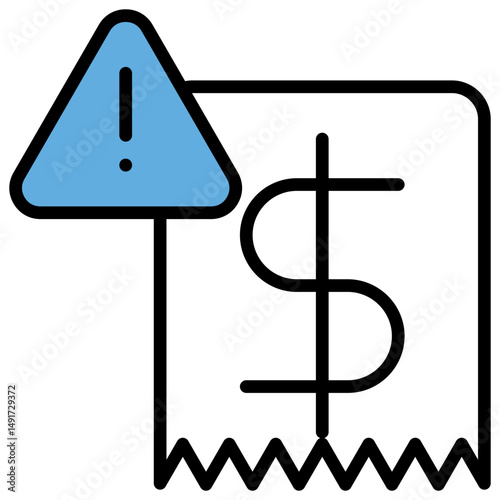 Fine Blue Black Icon