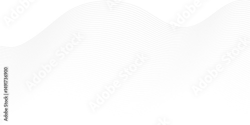 Abstract geometric Technology flow grid blend curve wave line digital isolated energy, music dynamic gradient thin digital line. technical flowing web science tech geometric concept lines design.