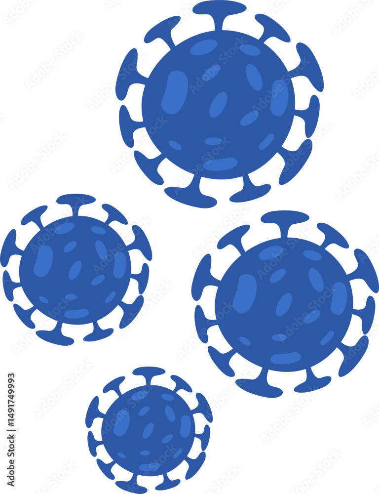 Bacterial Cell Icon Bacterial Cell Icon