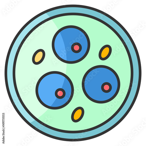 Stem Cell Icon Element For Design