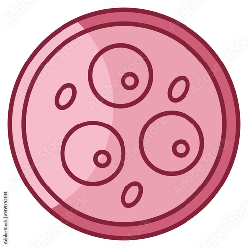 Stem Cell Icon Element For Design