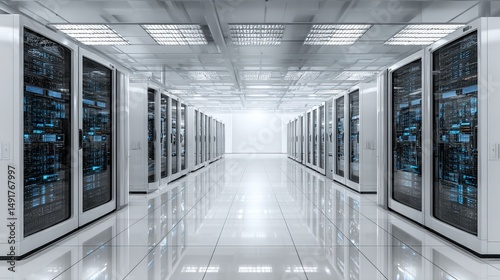 Data center server room hosting facility it infrastructure cloud computing technology solutions architecture