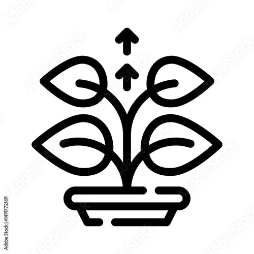 investment line icon