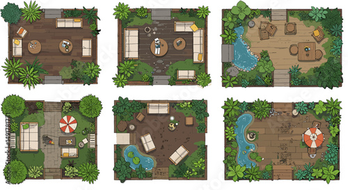 Garden Lounge with Seating Area