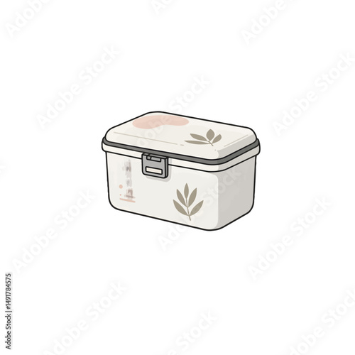 Pixelated Decorative Storage Box