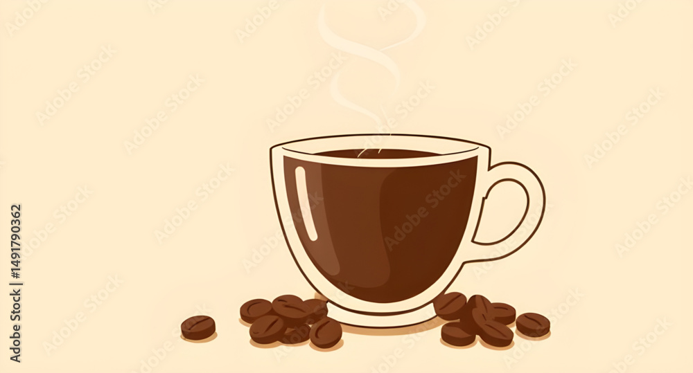 Obraz premium coffee vector