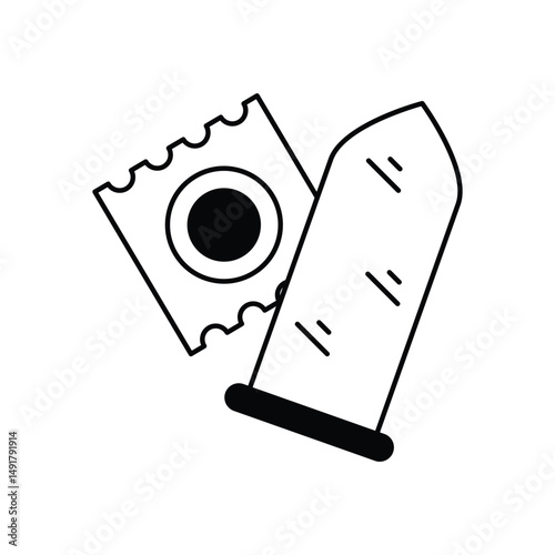 Condom Vector icon