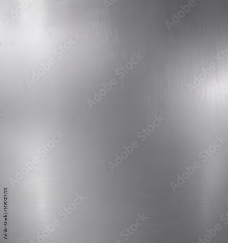 Sleek silver metallic texture, brushed finish  High-resolution detail ideal for backgrounds , product, steel