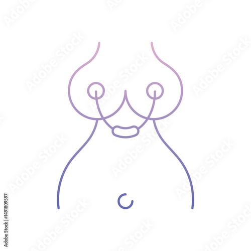 Nipple Clamps Vector icon