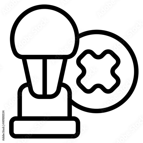 Mute Line Icon