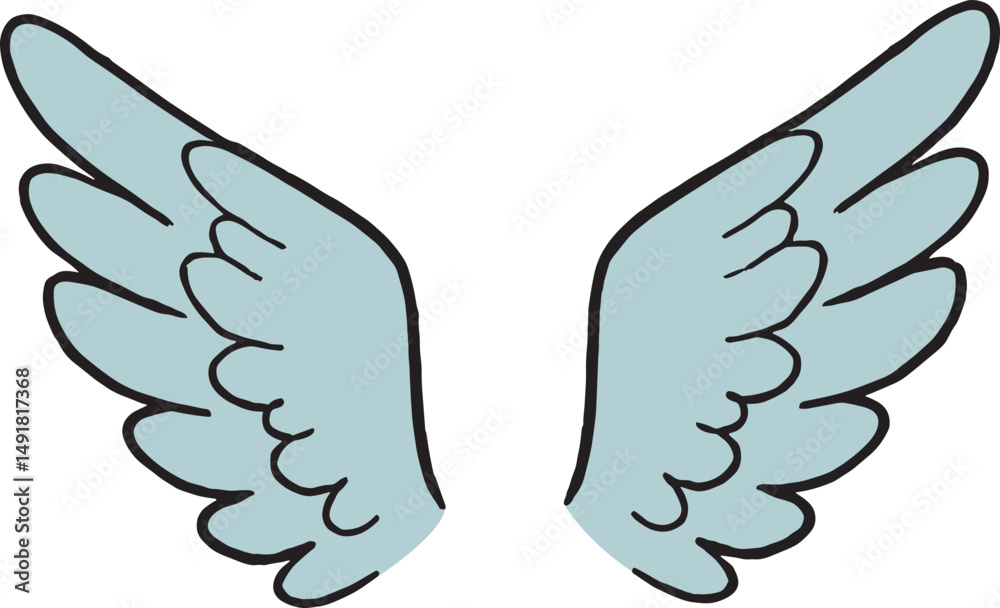 Obraz premium 천사날개