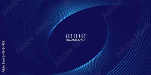 Wallpaper Mural Blue abstract background. Geometric lines pattern. Modern shiny blue gradient lines. Futuristic technology graphic design. Suit for business, cover, header, wallpaper, corporate, website, flyer Torontodigital.ca
