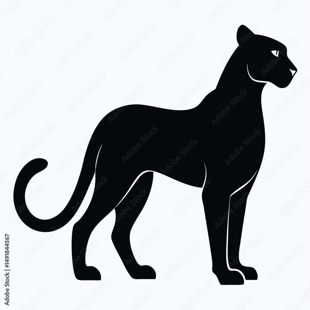 Fototapeta premium Wildlife Animal Silhouette