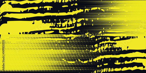 Dots halftone white and blue color pattern gradient grunge texture background.