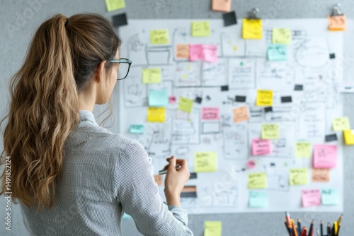 Creative Content Creation Timeline Presentation - Marketing Expert Sharing Strategy with Professionals