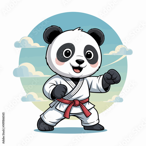 Panda Karate Fighter