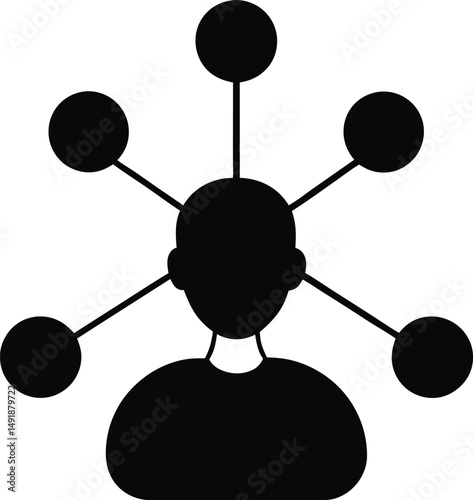 abstract network background