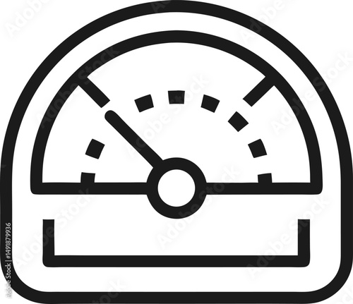 Speedometer icons set. Speed indicator, Internet car speed. Performance concept. Speedometer set. Fast speed sign. Vector illustration.
