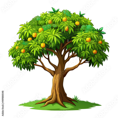 Mango Tree Vector