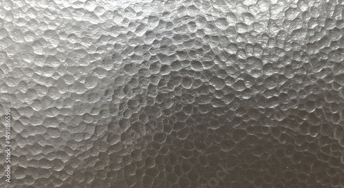 Textured Silver: Hammered Metal Background
