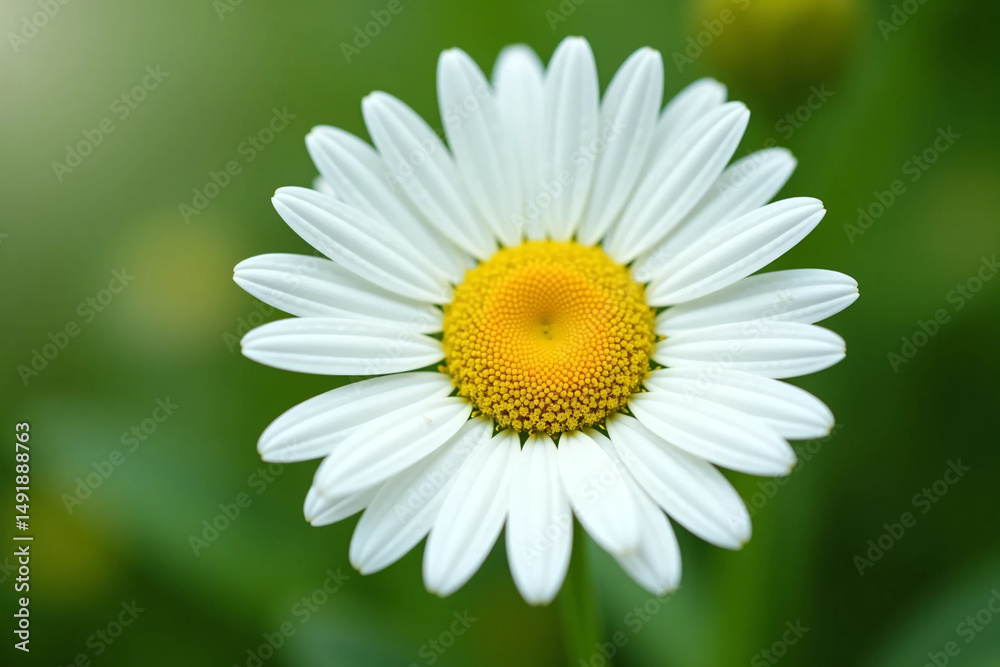White Daisy Flower with Yellow Center on Soft Green Background - Ultra-Detailed, Bright, and Clean Floral Visual for Wellness, Eco Lifestyle, or Natural Product Branding White Daisy Flower with Yellow Center on Soft Green Background - Ultra-Detailed, Bright, and Clean Floral Visual for Wellness, Eco Lifestyle, or Natural Product Branding